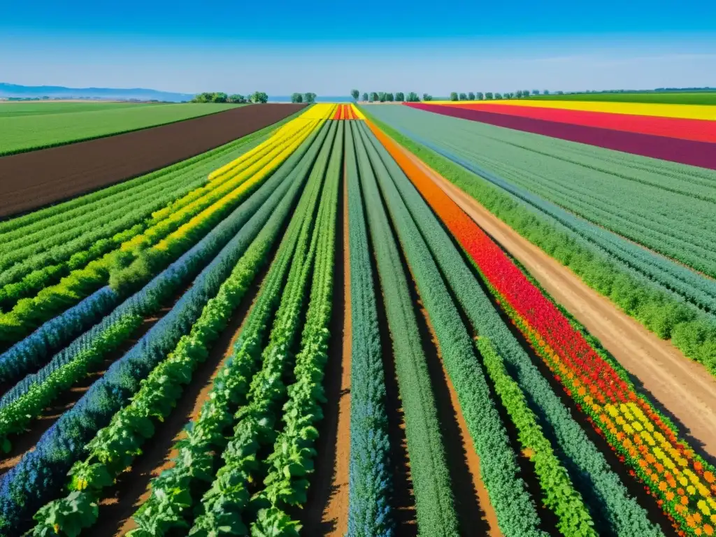 Transformación hacia la agricultura sostenible con big data: granja orgánica innovadora y vibrante, integrando tecnología y tradición