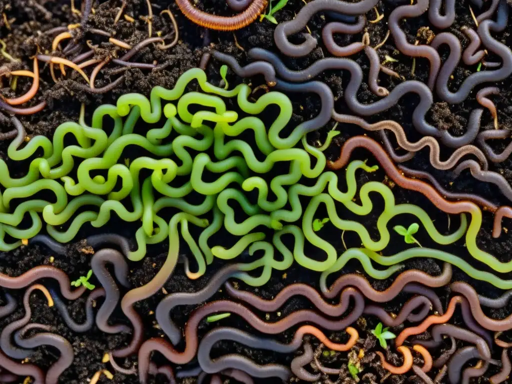 Producción de compost orgánico enriqueciendo la tierra con nutrientes, vida y vitalidad