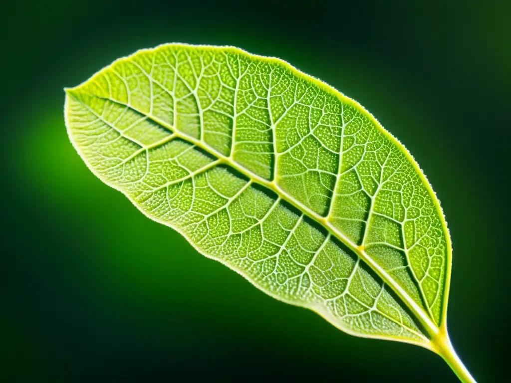 Detalle de células vegetales orgánicas, revelando la belleza natural y beneficios de las células madre de plantas