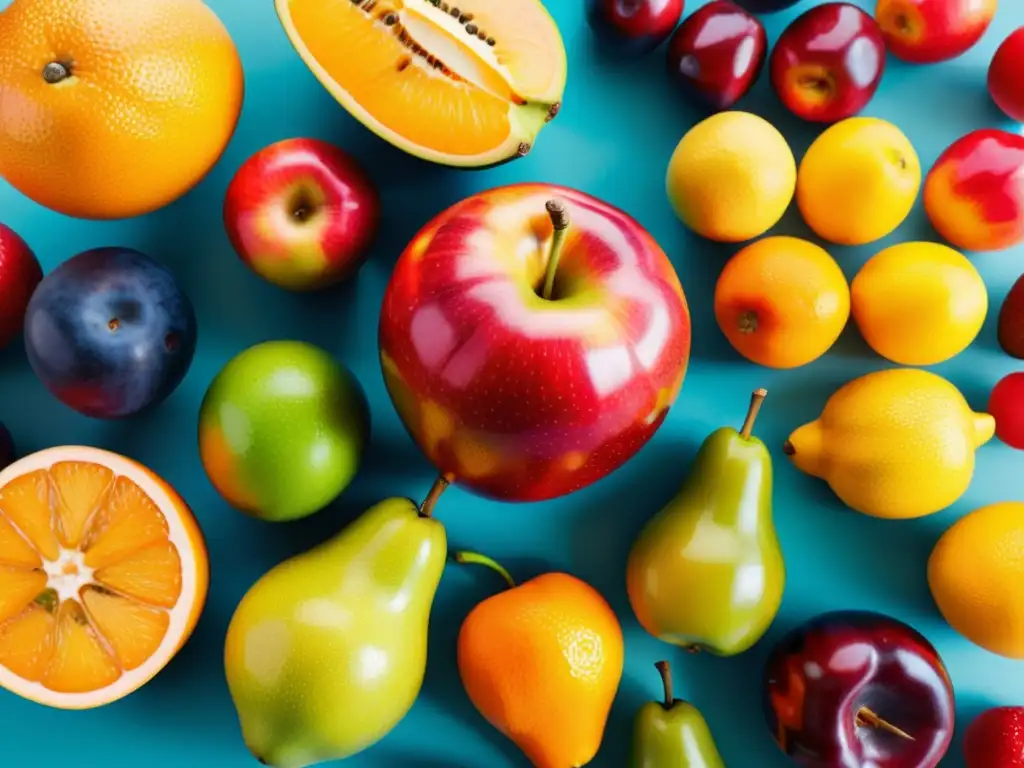 Un fruto orgánico destaca en un mercado saturado, transmitiendo diferenciación y superioridad orgánica