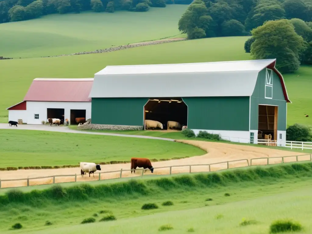 Granja orgánica con amplio equipamiento y hermosa vista campestre