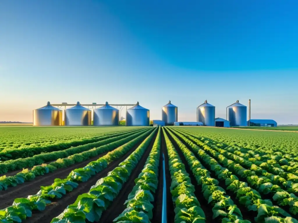 Una granja orgánica exuberante y sostenible con captura de CO2, donde conviven la tradición y la tecnología para un futuro más verde