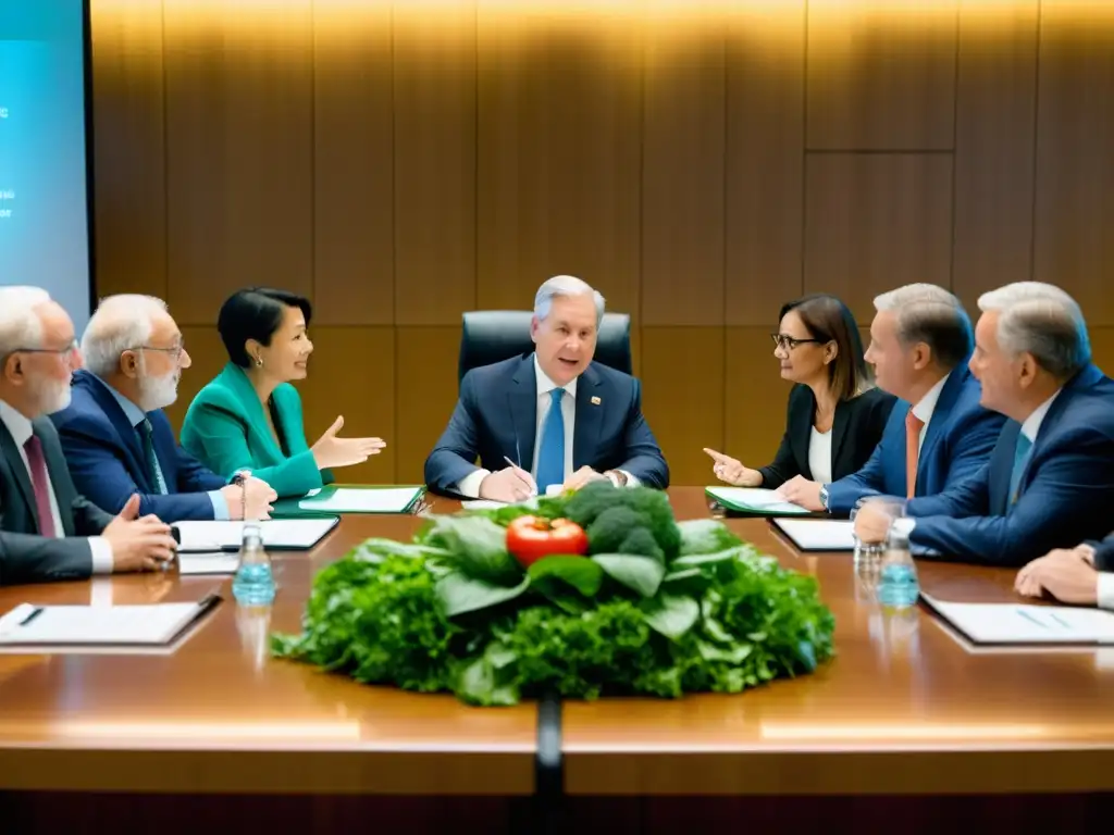 Un grupo diverso de legisladores de diferentes países discuten la armonización de leyes orgánicas en una mesa redonda