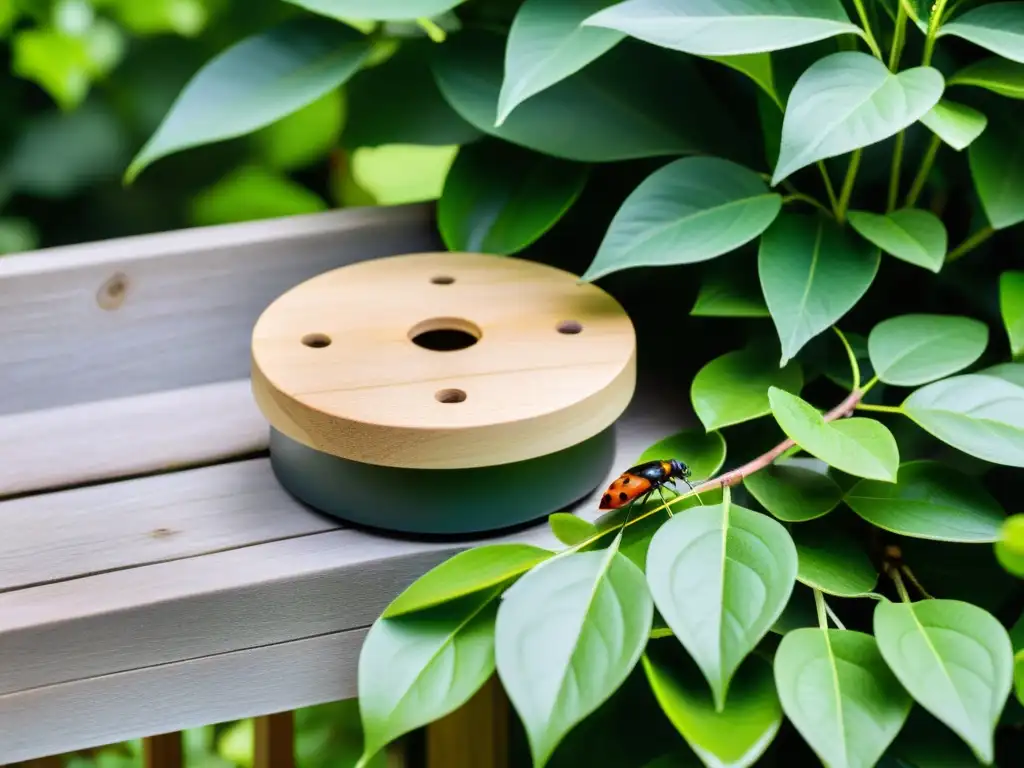 Trampa de madera elegante para control de plagas orgánico feromonas trampas en armonía con la naturaleza