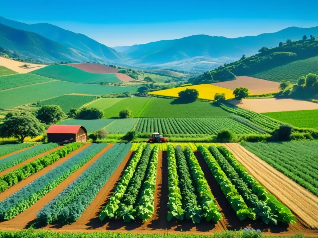 Una vibrante comunidad agrícola orgánica, unida y productiva, bajo el éxito de movimientos sociales en la agricultura orgánica